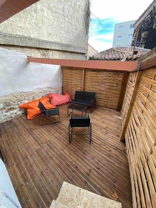 Appartement Secteur Gare Et Place De La Comedie, Wifi & Climatisation Montpellier Exterior foto