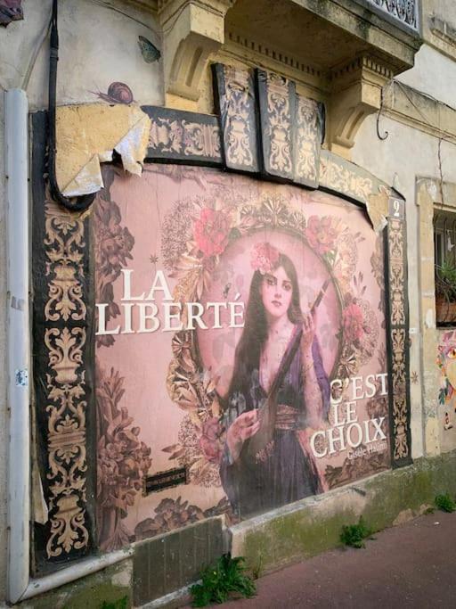 Appartement Secteur Gare Et Place De La Comedie, Wifi & Climatisation Montpellier Exterior foto